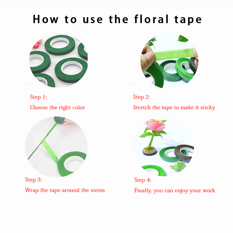 jak používat květinovou pásku