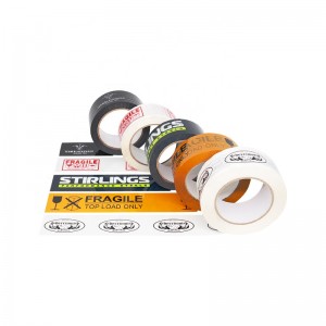 naka-print na opp packing tape