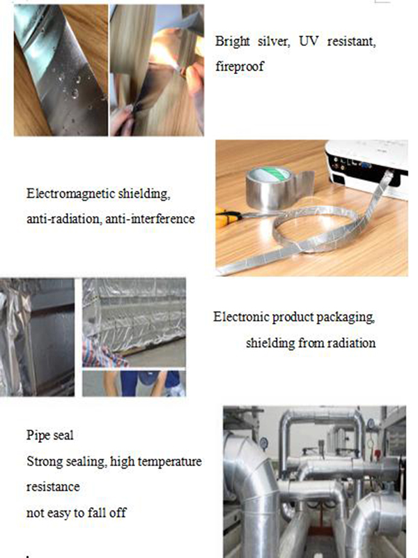 Aluminium Waterproof Foil Adhesive Tape