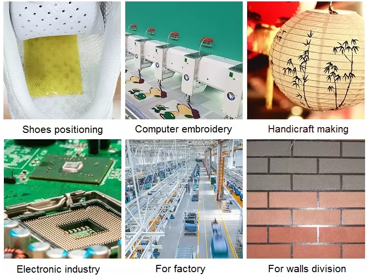 application for double sided tape