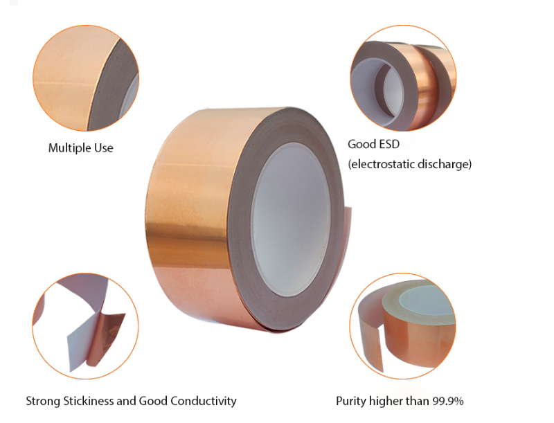 feature for copper foil tape