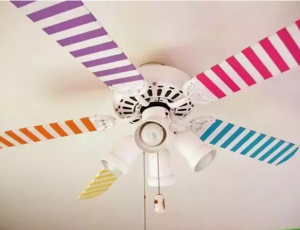 paper tape for Decorative ceiling fan
