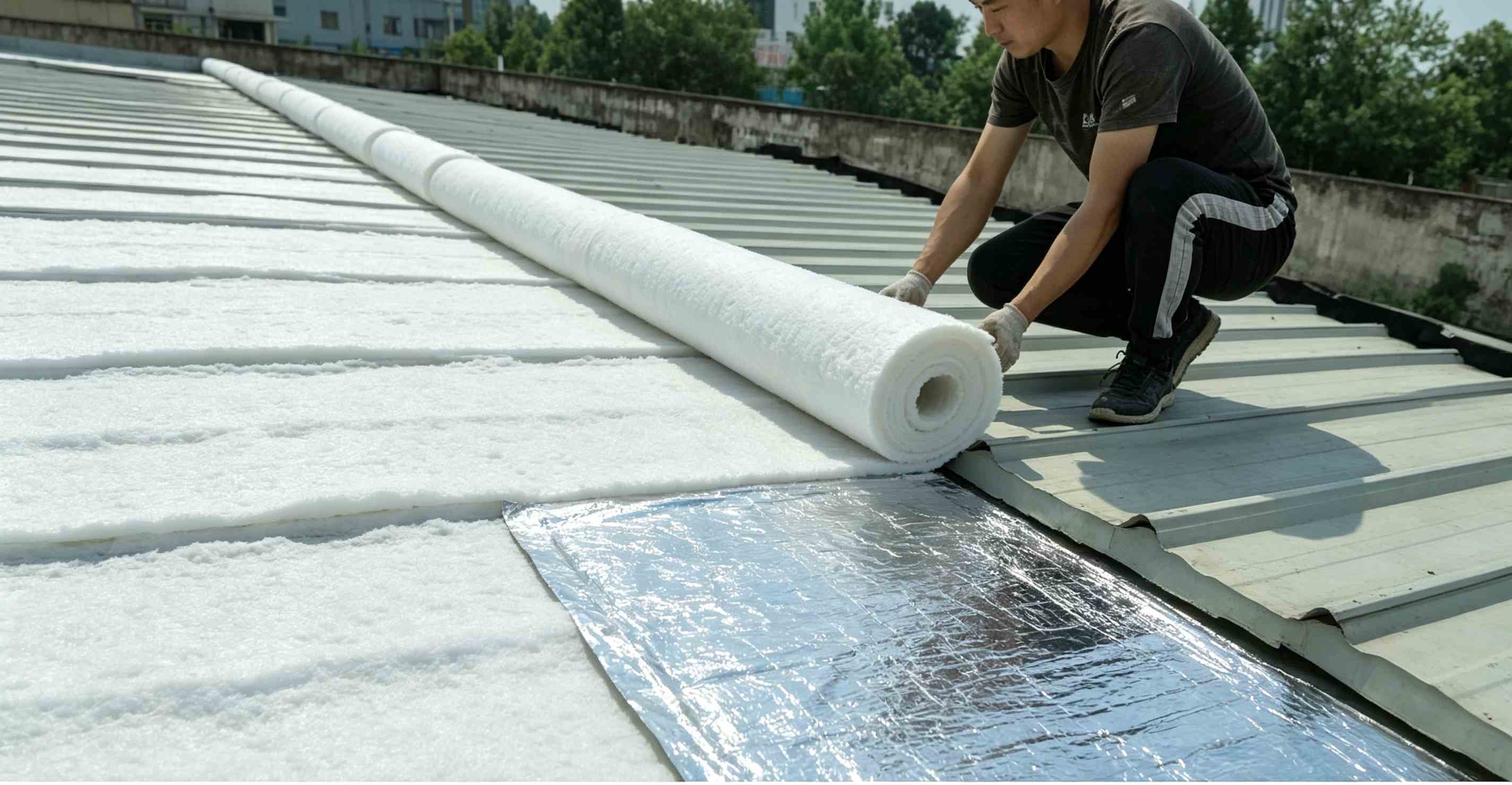waterproof aluminum foil butyl rubber roofing tape (3)