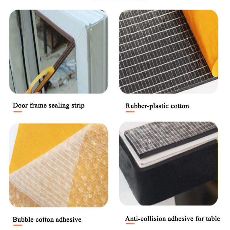 application of fiberglass mesh tape