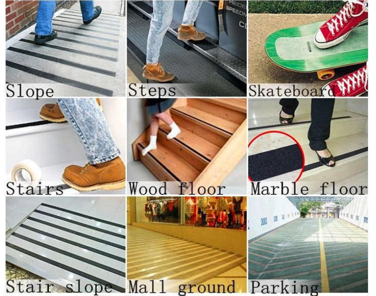 anti slip tape ကိုအသုံးပြုခြင်း။